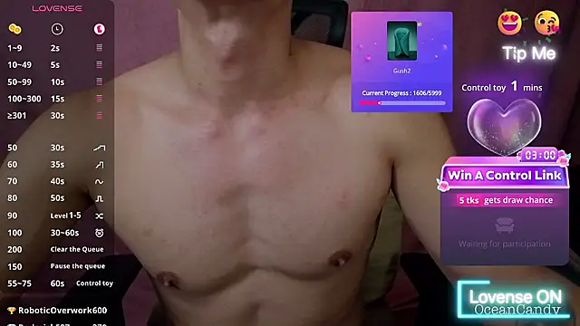 Show webcam de OceanCandy9