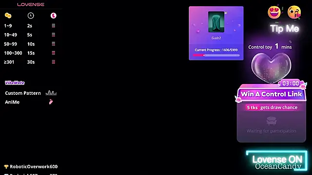 OceanCandy9 Webcam Show