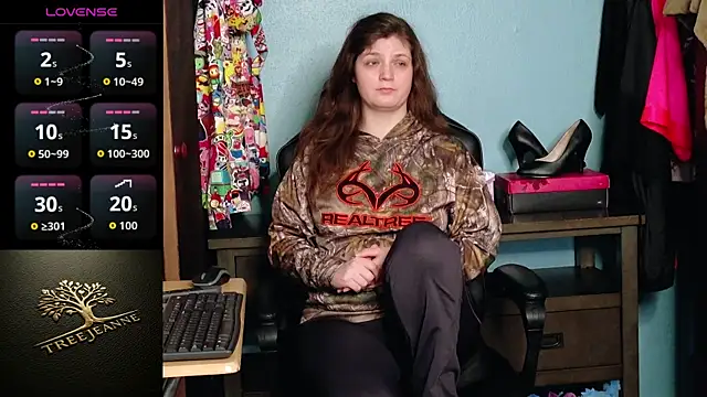 XXX chat uživo modela TreeJeanne