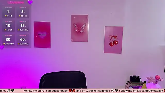 Sampuckettbaby's Live XXX Chat