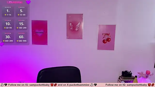Sampuckettbaby's Live XXX Chat
