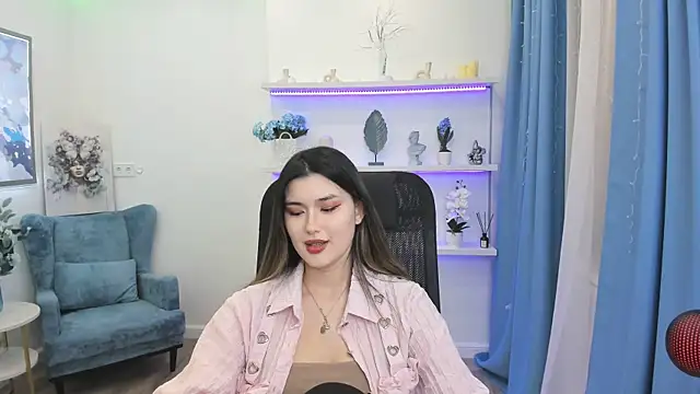 AnneTLi 라이브 XXX 채팅