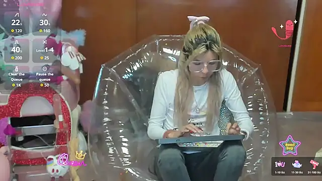 Webkamerová show Skinygirl