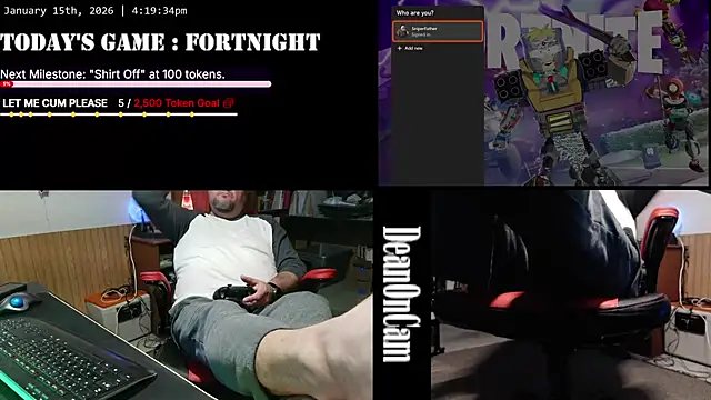 DeanonCam's Webcam Show