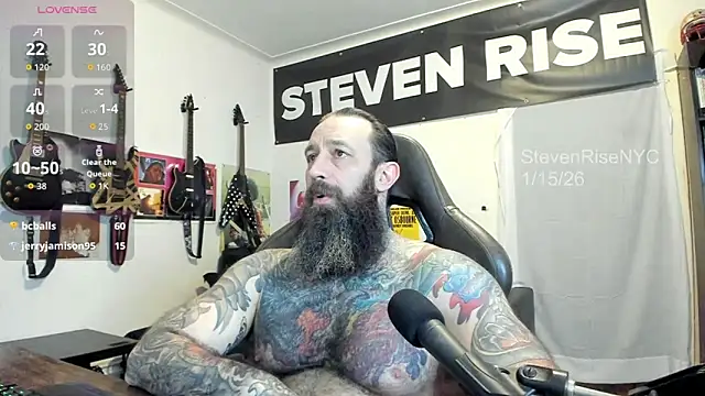 Czat XXX na żywo – StevenRiseNYC