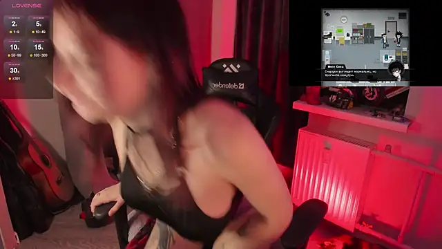 Melante élő XXX-chatje