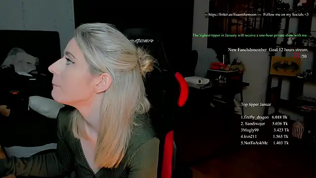 Lisaonthemoon's Live XXX Chat