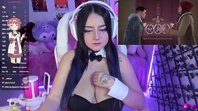 Chat +18 de MaddyFooxx ao vivo