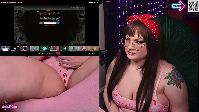 evamilaのライブXXXチャット