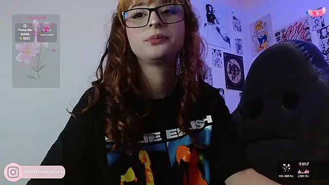 Chat XXX ao vivo de CelesteAyase