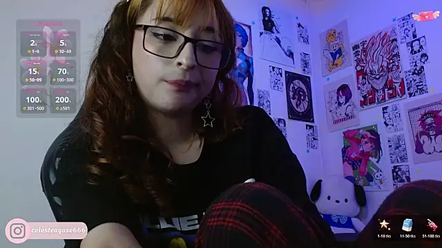 CelesteAyase Adlı Modelin Canlı XXX Sohbeti