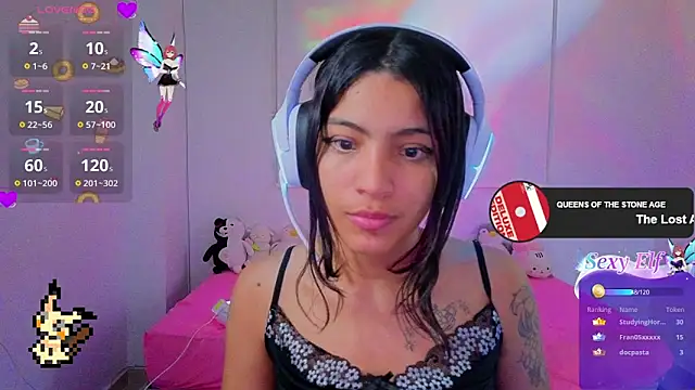 Chat +18 de Lovelyamyy ao vivo