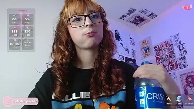 Chat XXX ao vivo de CelesteAyase