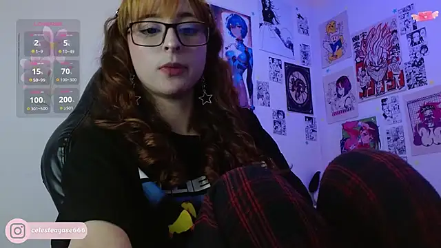 CelesteAyase Adlı Modelin Canlı XXX Sohbeti