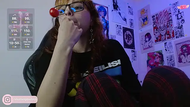 Chatroom XXX en direct de CelesteAyase