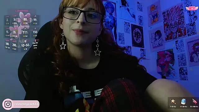 Chat XXX ao vivo de CelesteAyase