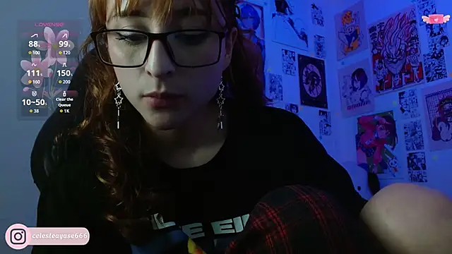 CelesteAyase élő XXX-chatje