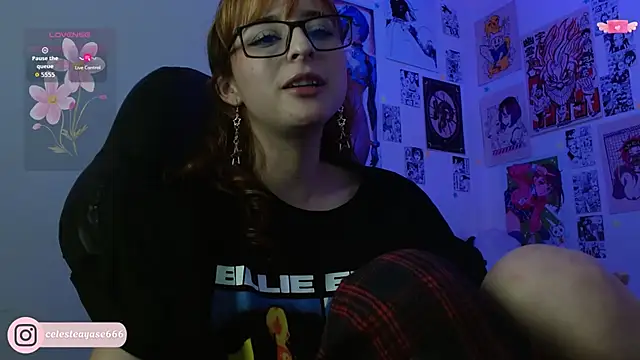 CelesteAyase élő XXX-chatje