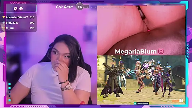 MegariaB's Live XXX Chat