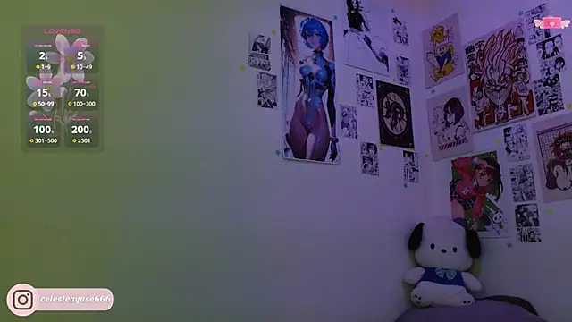 Chat +18 de CelesteAyase ao vivo