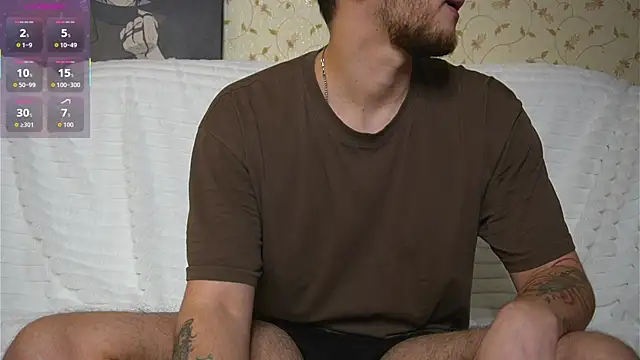 Show modela johnstoneisland na web-kameri