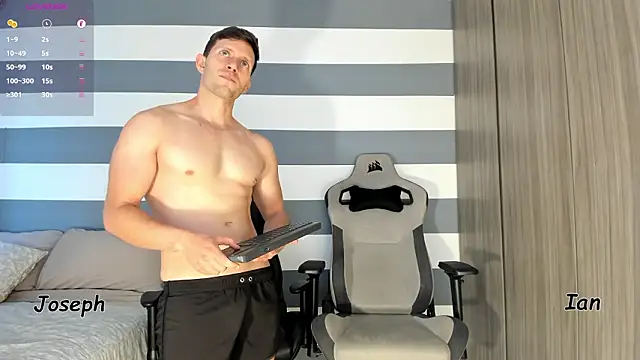 ianandjosephx élő XXX-chatje