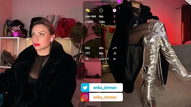 Erika_Kirman 现场XXX聊天