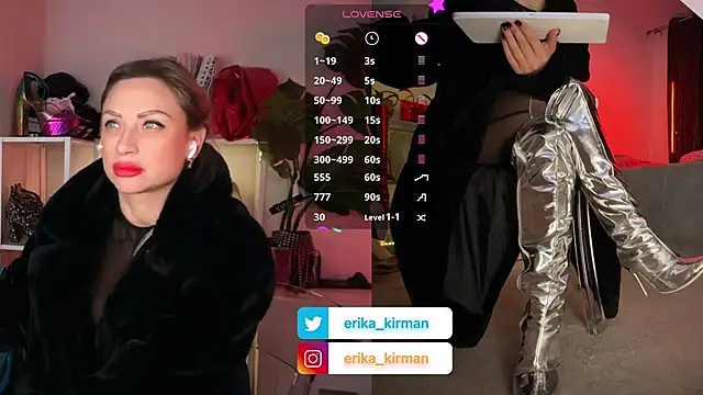 Erika_Kirman's Live XXX Chat