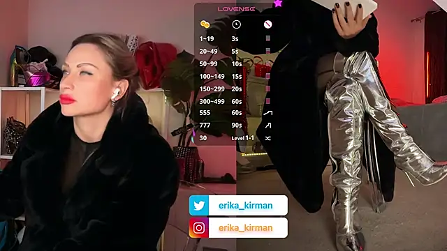 Erika_Kirman's Live XXX Chat