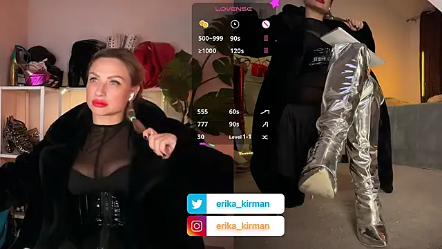Erika_Kirman's Live XXX Chat
