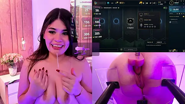 IsabellaBlown Webbikameraesitys