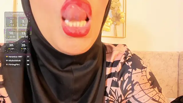 hanajameela élő XXX-chatje