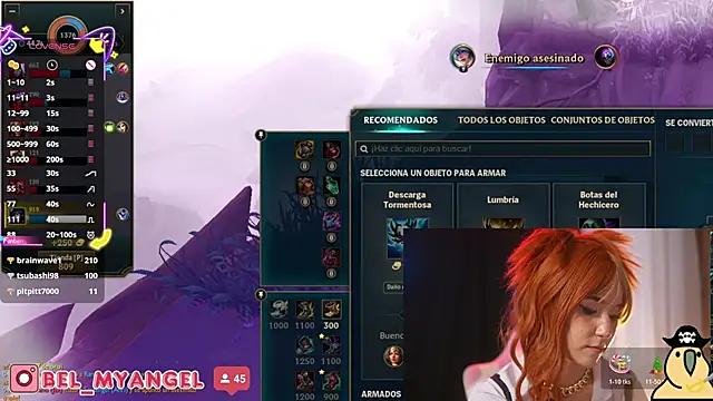 Show webcam de Bella-Franco