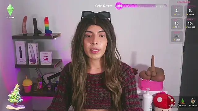 Show modela valentina_crtti na web-kameri