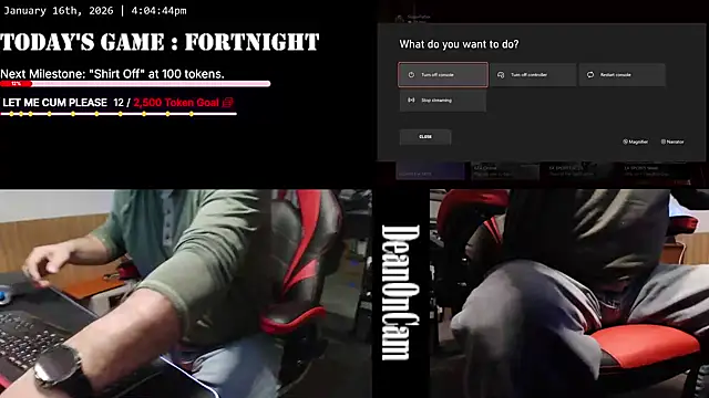 DeanonCam's Webcam Show