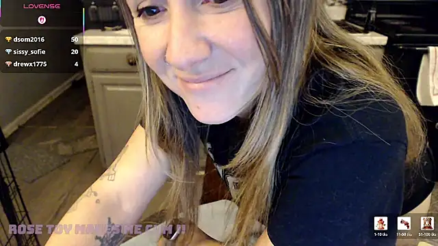 Show modela alluringpixie na web-kameri