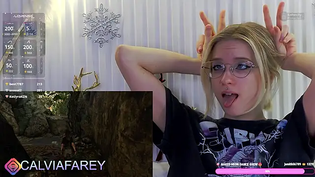 calviafarey – Live XXX-chat