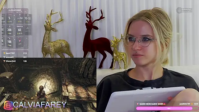 XXX chat uživo modela calviafarey