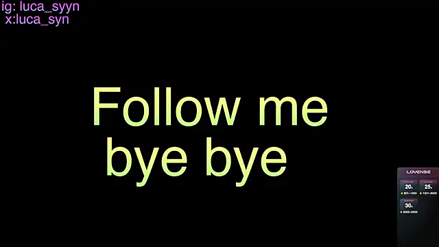 luca_syn's Webcam Show