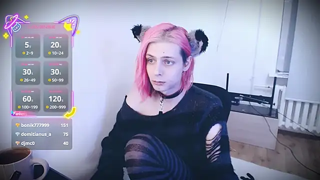 Webkamerová show Littlepinkcat