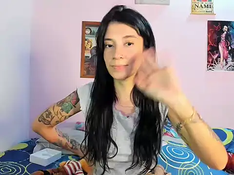 Show modela BlueUrantia na web-kameri