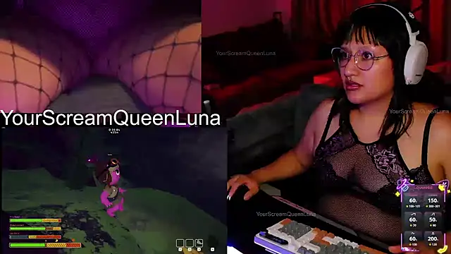 YourScreamQueenLuna 网络视讯表演