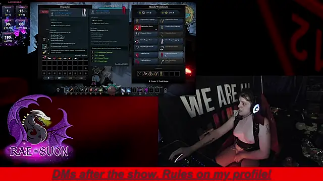 Chat XXX ao vivo de Rae-Suon