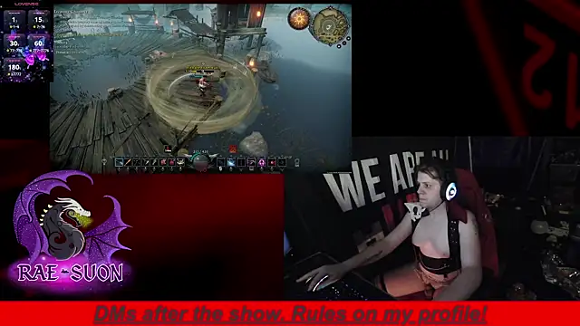 Chat XXX en directo de Rae-Suon