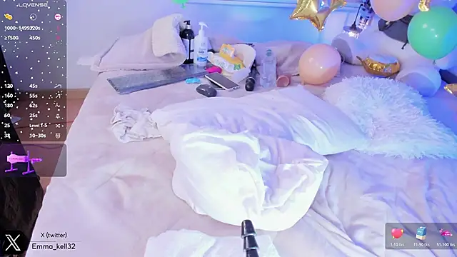 Emma-kell élő XXX-chatje