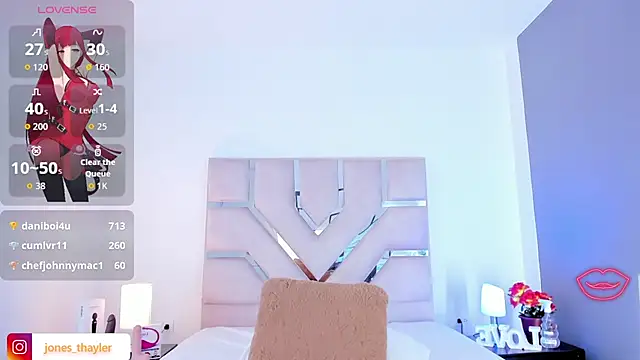 Thayler_jones webcam show