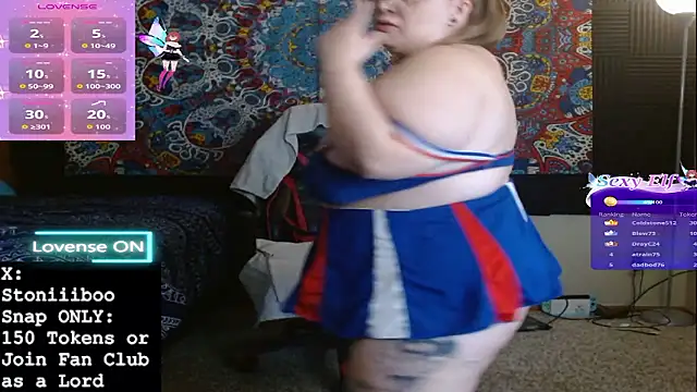 Stoniiiboo Chat XXX in diretta