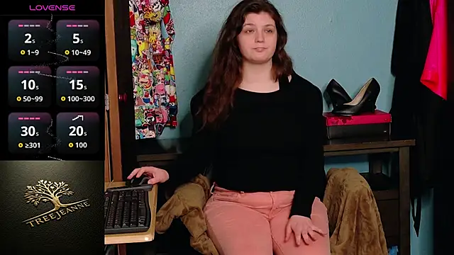 TreeJeanneのライブXXXチャット