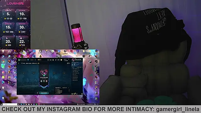 Gamergirl-Linela Adlı Modelin Canl ı XXX Sohbeti