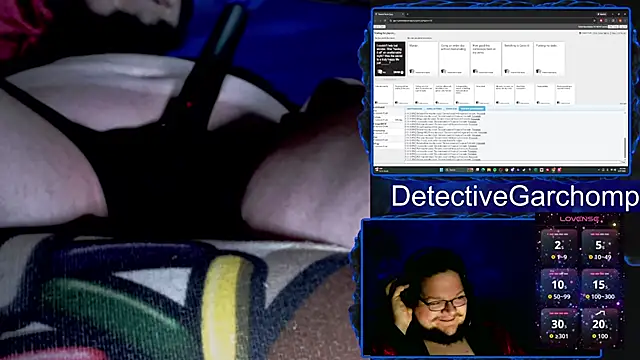 Show modela DetChompy na web-kameri